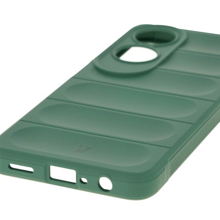 Pancerne etui Bizon Case Tur do Oppo A60 4G, ciemnozielone