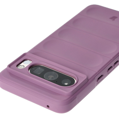 Pancerne etui Bizon Case Tur do Google Pixel 8 Pro, jasnofioletowe