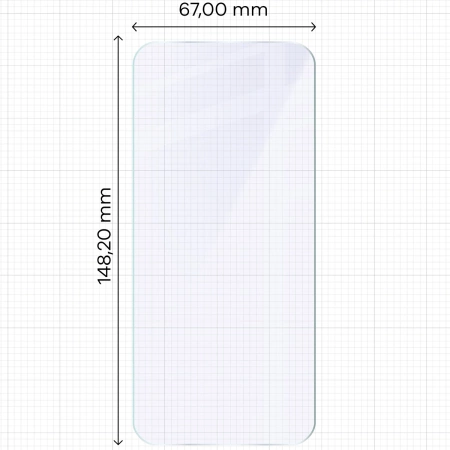 Elastyczne szkło hybrydowe Bizon Glass Mule do Google Pixel 10