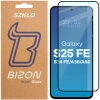 Szkło hartowane Bizon Glass Edge 2 do Galaxy S24 FE 5G/ A36 5G / A56 5G, czarna ramka