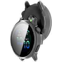 Etui ze szkłem do zegarka Bizon Case Watch Adamo do Garmin Vivoactive 6, przezroczyste