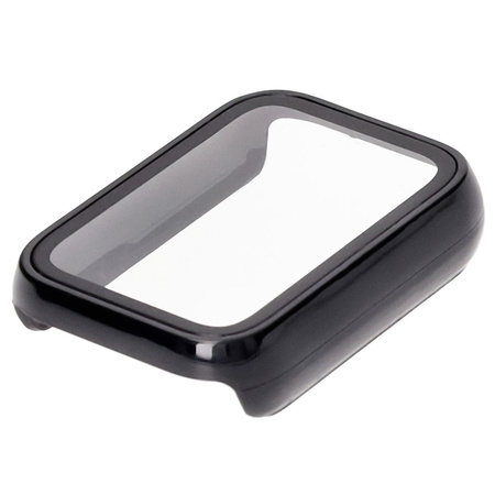 Etui ze szkłem do zegarka Bizon Case Watch Adamo do Xiaomi Mi Smart Band 9 Pro, czarne