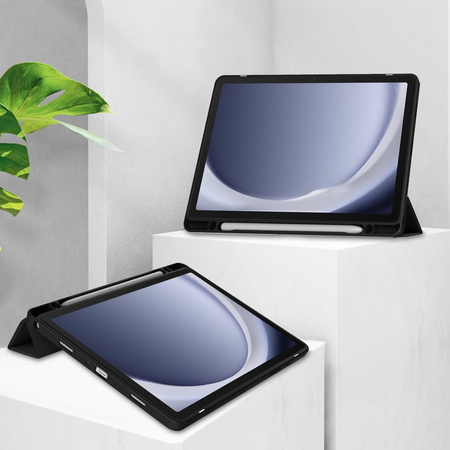 Etui Bizon Case Tab Clear Matt do Galaxy Tab A9 Plus, czarne