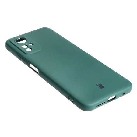 Etui Bizon Case Silicone do Xiaomi Redmi Note 12S, ciemnozielone
