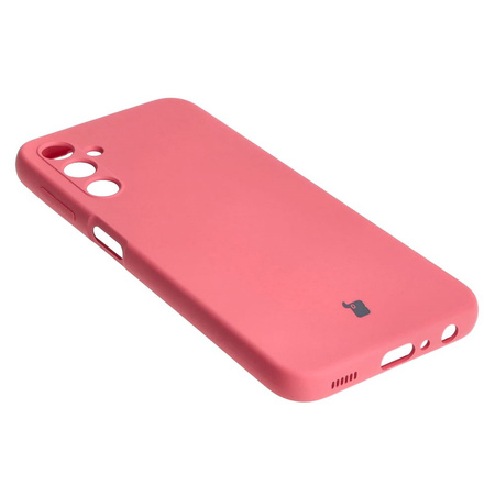 Etui Bizon Case Silicone do Galaxy A24 4G, brudny róż