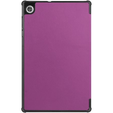 Etui Bizon Case Tab Croc do Lenovo Tab M10 Gen 2, ciemnofioletowe