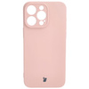 Etui Bizon Case Silicone do Apple iPhone 15 Pro Max, jasnoróżowe