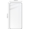 Szkło hartowane Bizon Glass Edge 2 do Galaxy S23 Plus, czarne