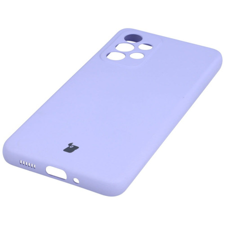 Etui Bizon Case Silicone do Galaxy A33 5G, jasnofioletowe