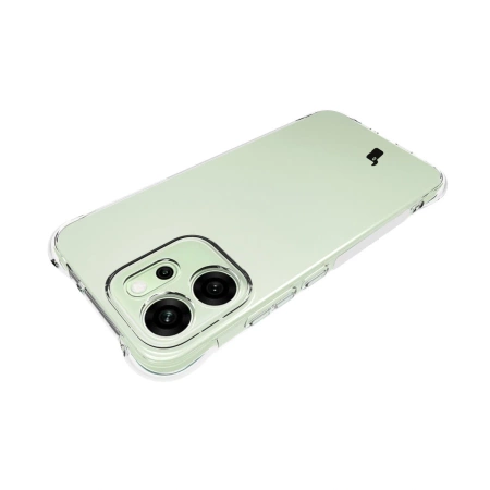 Elastyczne etui + 2x folia na ekran Bizon Case Clear Pack do Oppo Reno 14 F / FS