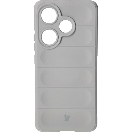 Pancerne etui Bizon Case Tur do Xiaomi Poco F6, jasnoszare