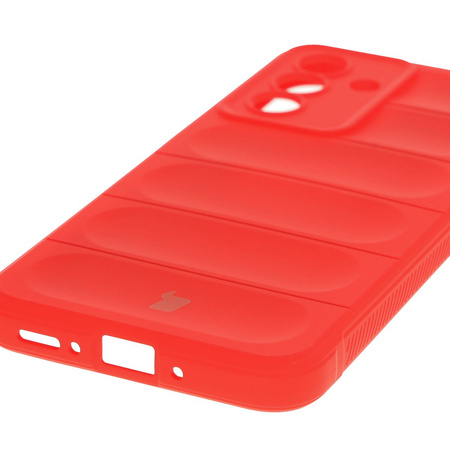 Pancerne etui Bizon Case Tur do Galaxy A26 5G, czerwone