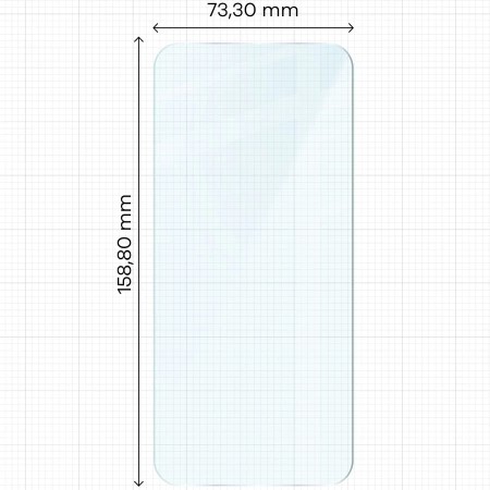 Szkło hartowane Bizon Glass Clear Duo do iPhone 17 Pro Max, 2 sztuki