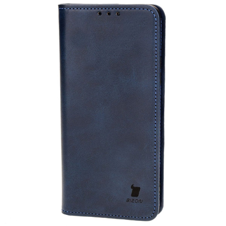 Etui z klapką Bizon Case Pocket Pro do Oppo A58 4G, granatowe