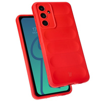 Pancerne etui Bizon Case Tur do Galaxy M55 5G, czerwone