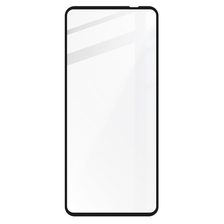 Szkło hartowane Bizon Glass Edge do Moto G51 5G, czarne