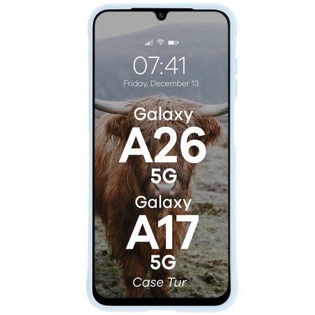 Pancerne etui Bizon Case Tur do Galaxy A17 5G / A26 5G, jasnoniebieskie