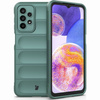 Pancerne etui Bizon Case Tur do Galaxy A23 4G / 5G, ciemnozielone