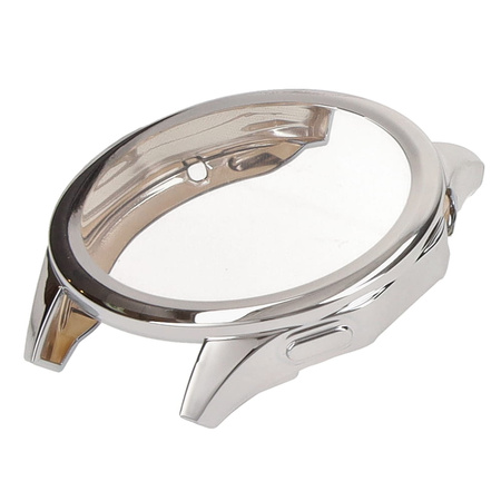 Etui Bizon Case Watch Felipe do Huawei Watch GT 4 46 mm, srebrne