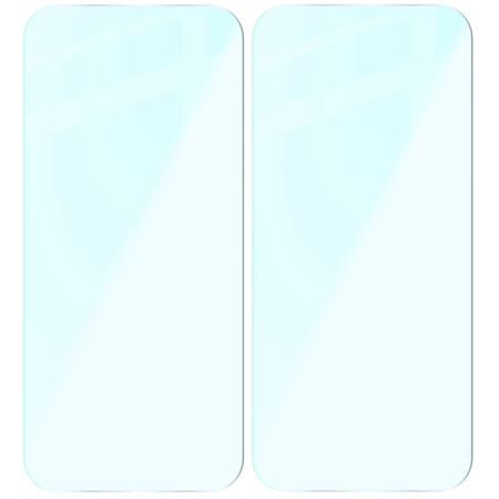 Szkło hartowane Bizon Glass Clear Duo do iPhone 17 / 17 Pro / 16 Pro, 2 sztuki