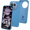 Silikonowe etui Bizon Soft Case do Realme GT 8 Pro, niebieskie