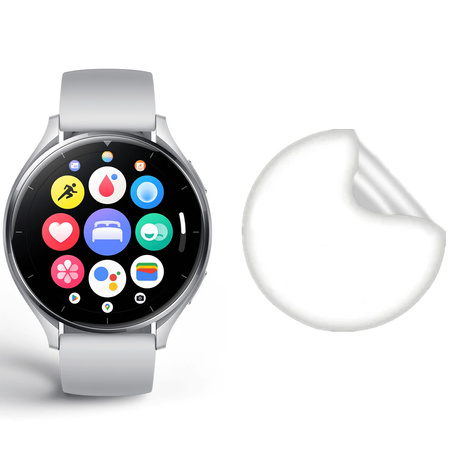 Folia hydrożelowa na ekran Bizon Glass Watch Hydrogel do Xiaomi Watch 2, 2 sztuki