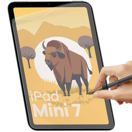 Folia matowa Bizon Glass Tab Film Sun Duo do iPad Mini 7 2024, 2 sztuki