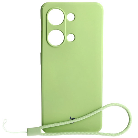 Etui Bizon Case Silicone Sq do OnePlus Nord 3, jasnozielone