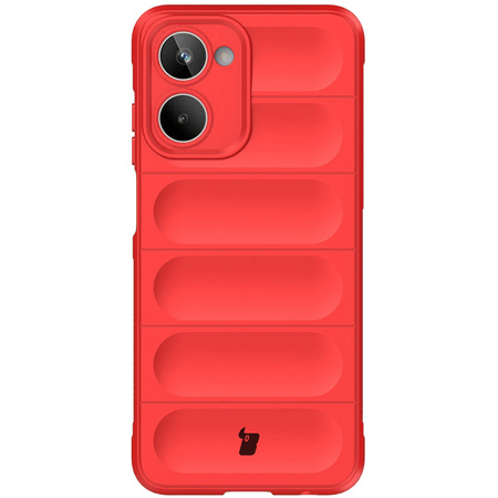 Pancerne etui Bizon Case Tur do Realme 10, czerwone