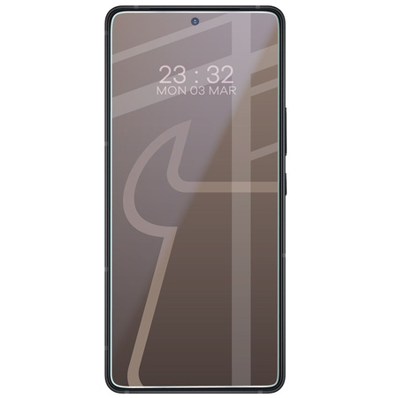 Elastyczne szkło hybrydowe Bizon Glass Mule do iPhone 16 Plus