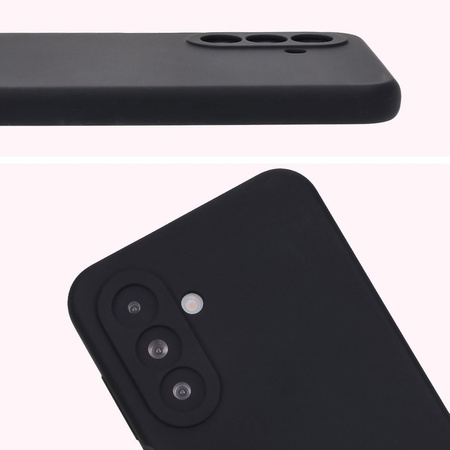 Silikonowe etui Bizon Soft Case do Galaxy A17 5G / A26 5G, czarne