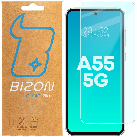 Szkło hartowane Bizon Glass Clear 2 do Galaxy A55 5G