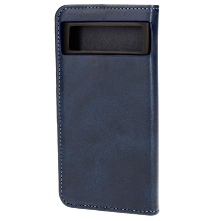 Etui z klapką Bizon Case Pocket do Google Pixel 8, granatowe