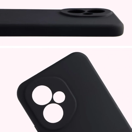 Silikonowe etui Bizon Soft Case do Honor 400, czarne