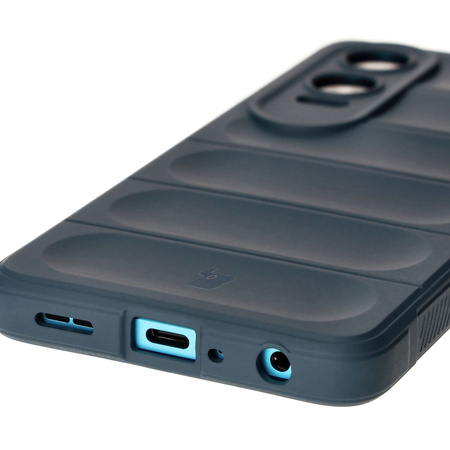 Pancerne etui Bizon Case Tur do OnePlus Nord CE4 Lite 5G, granatowe