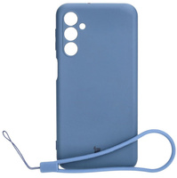 Etui Bizon Case Silicone do Galaxy M34 5G, granatowe