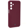 Silikonowe etui Bizon Soft Case do Galaxy M35 5G, ciemnofioletowe