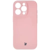 Etui Bizon Case Łupka do iPhone 16 Pro, różowe
