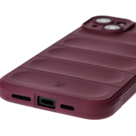 Pancerne etui Bizon Case Tur do iPhone 15 Plus, ciemnofioletowe