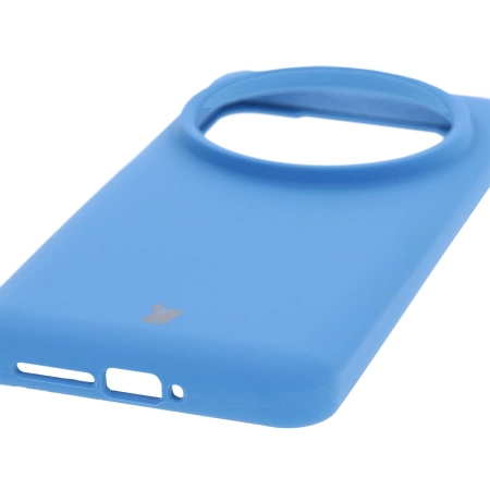 Silikonowe etui Bizon Soft Case do Xiaomi 15 Ultra, niebieskie