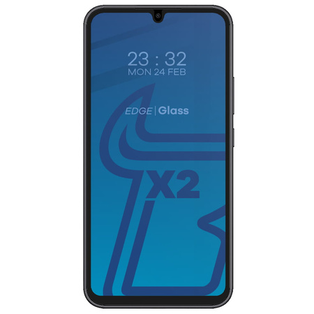 2x Szkło + szybka na aparat BIZON Edge 2 do Galaxy A34 5G
