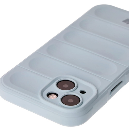 Pancerne etui Bizon Case Tur do iPhone 15, jasnoniebieskie