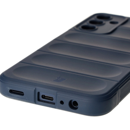 Pancerne etui Bizon Case Tur do Samsung Galaxy M15 5G, granatowe