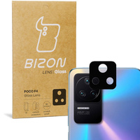 Szkło na aparat Bizon Glass Silk Lens dla Xiaomi Poco F4, 2 sztuki