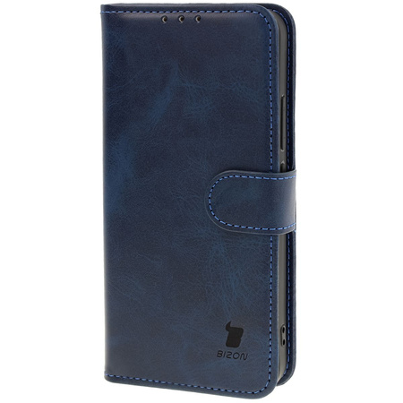 Etui z klapką Bizon Case Pocket do Xiaomi 15, granatowe