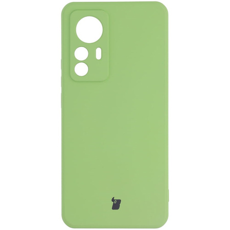 Etui Bizon Case Silicone do Xiaomi 12T, jasnozielone