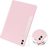 Etui Bizon Case Tab Lizard do Galaxy Tab S10 Plus / S9 Plus, różowe