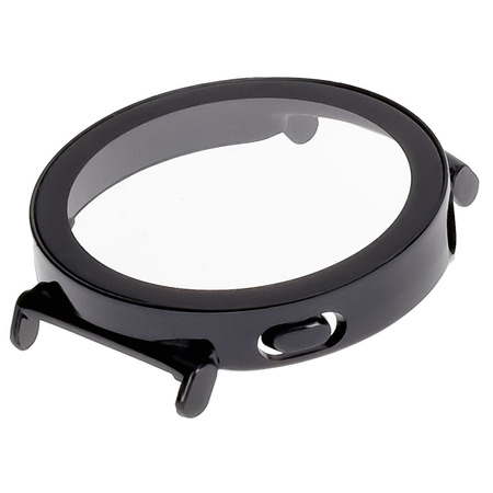 Etui ze szkłem do zegarka Bizon Case Watch Adamo do Huawei Watch GT 5 41 mm, czarne