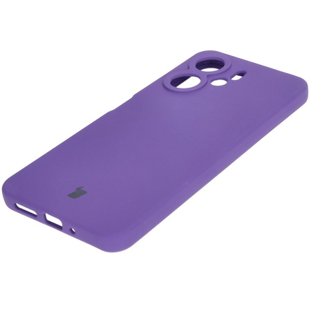 Silikonowe etui Bizon Soft Case do Xiaomi Redmi 13C 4G / Xiaomi Redmi 13C 5G / Xiaomi Poco C65, fioletowe