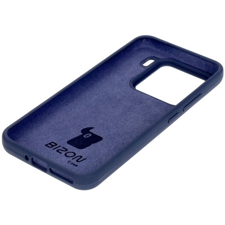 Silikonowe etui Bizon Soft Case do Xiaomi 15, ciemnoniebieskie